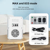 LED Mirror Mini Fridge Portable Beauty Ice Box Table Top Small Cooler&Warmer 8L