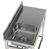 Commercial Single Bowl Catering Sink Stainless Steel Kitchen Stand Wash Unit