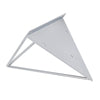 2Pcs Durable Hairpin Industrial Wall Shelf Support Bracket Metal Prism Mount UK