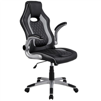 Office Gaming Chair Adjustable Computer Swivel Chair with Arms and Back Support