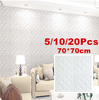 Large 3D Soft Tile Brick Wall Sticker Self-adhesive Waterproof Foam Panel 70CM
