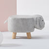 Large luxury animal footstool Ottoman cushion stool rest cushion seat sofa chair
