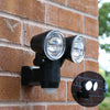 Battery LED PIR Motion Sensor Security Wall Light | Outdoor Garden Adjustable