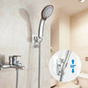 Universal Shower Head Holder Chrome Bathroom Wall Mount Adjustable Bracket Stand