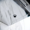 LED Sliding Door Bathroom Mirror Cabinet With Shelf Storage IP44 Rated 430x690mm
