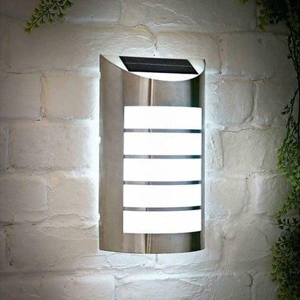 5 LED Wireless Solar Powered Wall Security Light Garden Patio Lamp Lighting