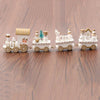 Little Wooden Train Papular Train Vehicle Train Block Home Decor Desk Ornaments