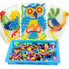 Children Kids Puzzle Peg Board With 592 Pegs Educational Toys Creative Gifts NEW