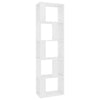 Book Cabinet Room Divider Bookcase Storage Display Corner Rack Wooden Furniture