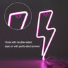 Lightening Bolt Neon Light LED Lightning Shaped Party Night Light Wall Decor