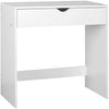 White Wooden Dressing Table Vanity Computer Desk Bedroom Furniture Office Drawer