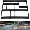 10 Grids Path Maker Pavement Model Concrete Stepping Stone Cement Mould Brick UK