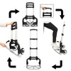 80kg Hand Truck Heavy Duty Folding Portable Sack Truck Industrial Trolley UK