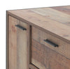 TV Unit Stand Cabinet Rustic Industrial Living Room Furniture 124cm