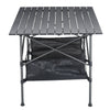 Aluminium Folding Camping Table Portable Outdoor Picnic Garden BBQ Dinner Table