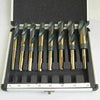 8PCS Metric Reduced Shank Drill Bits Set 9/16 5/8 11/16 3/4 13/16 7/8 15/16 1in