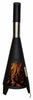 Garden Chimenea Steel Chimnea Chiminea Patio Heater BBQ Chimney Fire Pit Black