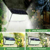 Super Bright 288 LED Solar PIR Motion Sensor Wall Security Light Outdoor Garden