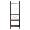 5-Tier Ladder Shelf Bookcase Bookshelf Plant Stand Storage Vintage shelving UK
