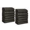 12pcs 80" x 72" Premium Removal Blankets Moving Packing Transit Fabric Black