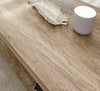 Modern Coffee Table with Storage Shelf Magazine Rack Living Room Furniture