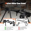 Universal Miter Saw Stand Portable Folding Saw Stand w/ Convenient Clamp System