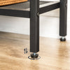 Console Table Side Table Hallway Table Slim Sofa Table Metal Mesh Frame