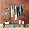 Modern Heavy Duty Clothes Rail Rack Garment Display Stand Bedroom Open Wardrobe