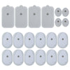 20PCS Reusable Electrode Pads For Tens Machine Replacement Gel Therapy Massager