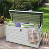 600L Outdoor Storage Box Garden Patio Tools Cabinet Chest Lid Container Lockable