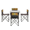 Camping Table 4 Chairs Set Foldable Outdoor Garden BBQ Dining Furniture Portable