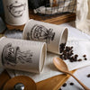 3PCS Retro Tea Coffee Sugar Kitchen Storage Canisters Jars Pots Containers UK