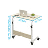 Adjustable Portable Laptop Table Computer Notebook Desk Trolley Sofa Bed Tray UK