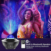 LED Galaxy Projector Lamp Starry Sky Night Light Ocean Star Party Speaker Remote