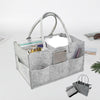 Felt Baby Diaper Caddy Nursery Storage Wipes Bag Nappy Organizer Container UK