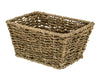 Seagrass Rectangular Conical Shelf Display Storage Basket