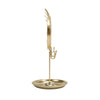 Gold Jewellery Tree Holder Hanger with Eye Shape Mirror Earrings Bracelets Stand