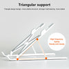 Adjustable Laptop Tablet Stand Notebook Riser Holder Ergonomic For Macbook UK