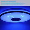 Dimmable 36/60W RGB LED Ceiling Light Bluetooth Music Speaker Lamp APP Control
