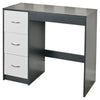 3 Drawer Wooden Bedroom Dressing Computer Work Table Desk Jewellery Office Unit