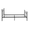 Single Bed Solid 3ft Metal Beds Frame Bedstead Base with Large Storage Space New