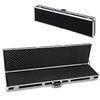 53" Long Aluminum Locking Rifle Gun Case Lock Box Shotgun Storage Box Carry Case