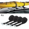 Pack of 4 Buckle Tie Down Lashing Straps Roof Rack Trailers Cargo 25mm X 5m Long