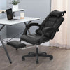 Luxury PU Leather Computer Office Desk Gaming Chair Swivel Recliner w/Footrest