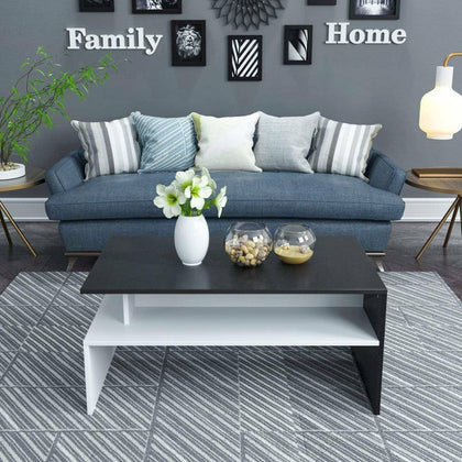 Coffee Table Tea Table Wooden MDF Rectangular Living Room Furniture Modern