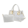 Women Clear Transparent Shoulder Jelly Candy Summer Beach Handbag Messenger Bag