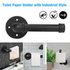 Toilet Paper Holder Stainless Steel Matte Black Toilet Roll Holder Wall Mounted