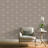 Grandeco Diamond Embossed Wavy Glitter Vinyl Geometric Retro Style Wallpaper
