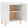Slim Hallway Cabinet Cupboard Modern Side Table Console Narrow Unit White Small