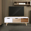 Living Room TV Stand Cabinet 3 Drawer Sideboard Wooden Furniture Living Room